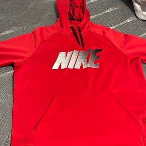 Red Dri-fit Nike Hoodie